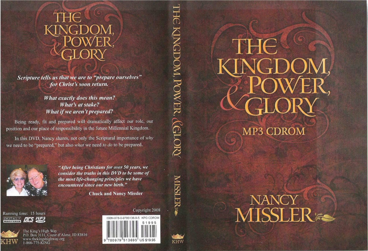 Nancy Missler –  Kingdom, Power & Glory: The Overcomer’s Handbook – mp3 hljóðbók Á Ensku